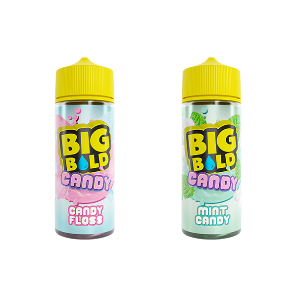 0mg Big Bold Candy Series 100ml Shortfill (70VG/30PG)