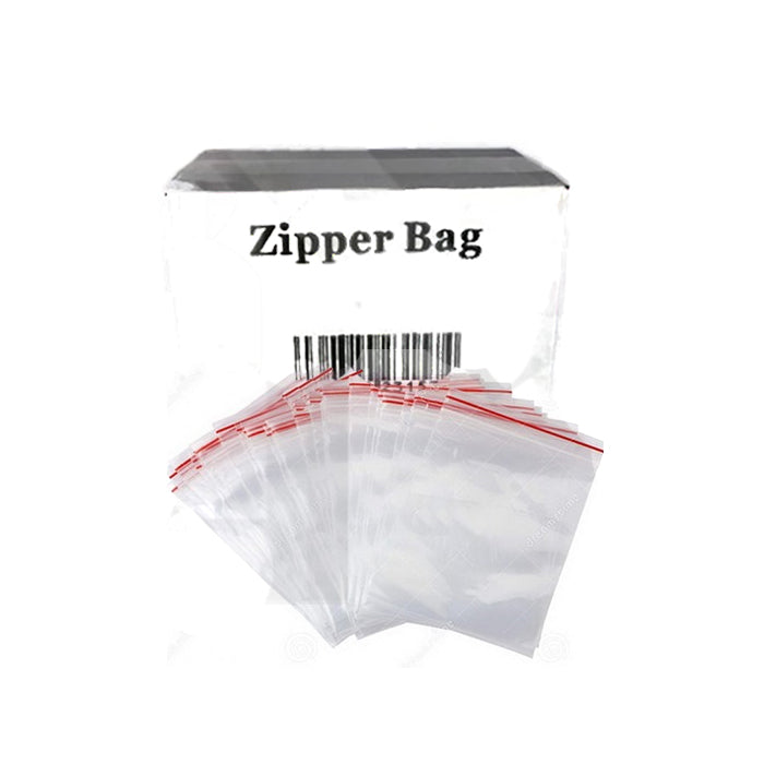 1000 Zipper Branded 2 x 2S Clear Baggies